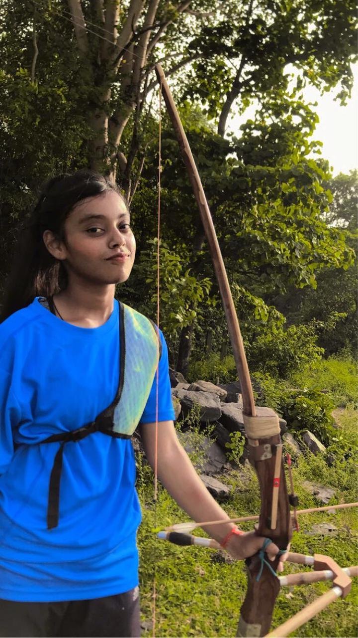 गुजरात:चासनाला की बेटी मधु ने एसजीएफआइ राष्ट्रीय तीरंदाजी स्पर्धा में जीता गोल्ड..