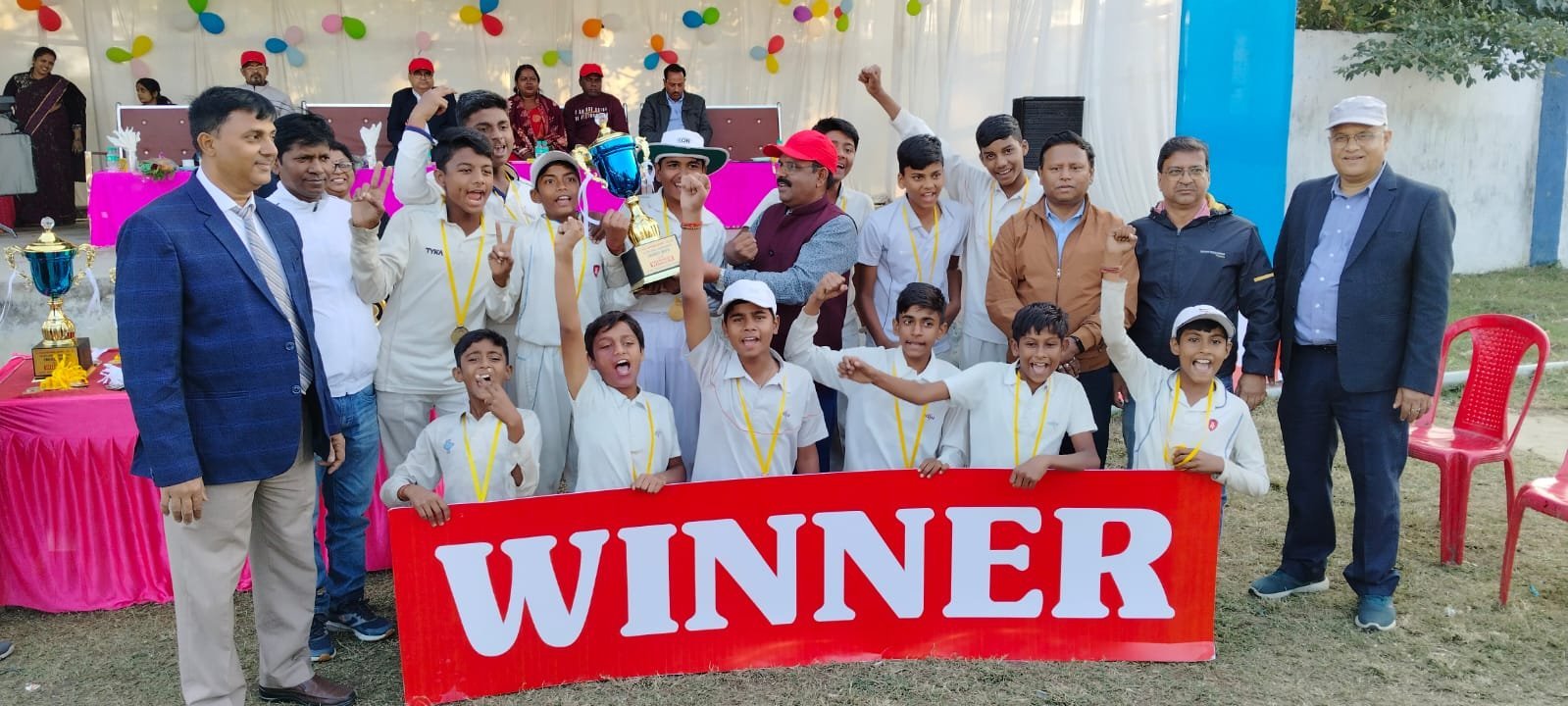 दो दिवसीय राज्य स्तरीय डी.ए.वी. राष्ट्रीय खेल महोत्सव का हुआ समापन..